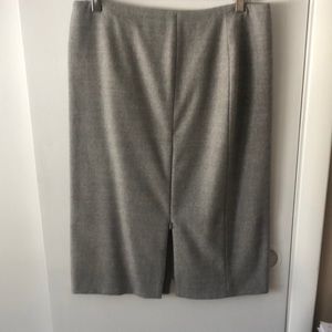 Giorgio Armani gray skirt